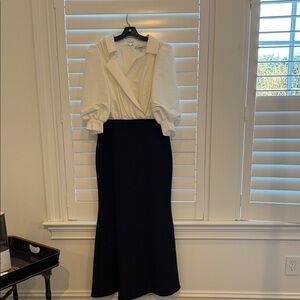 Badgley Mischka gown